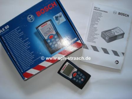 BOSCH Laser Entfernungsmesser DLE 50 