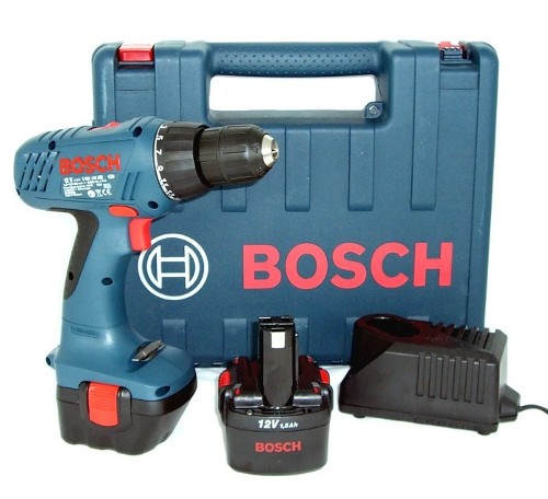 Bosch GSR12 Akku-Bohrschrauber,v-2 2x1,5 Ah Nicd Akkus